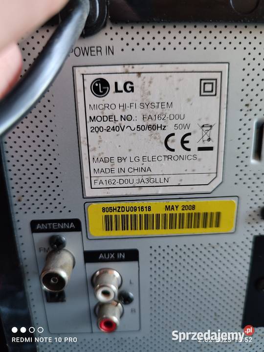 Wieża LG dotykowa Ciechanów