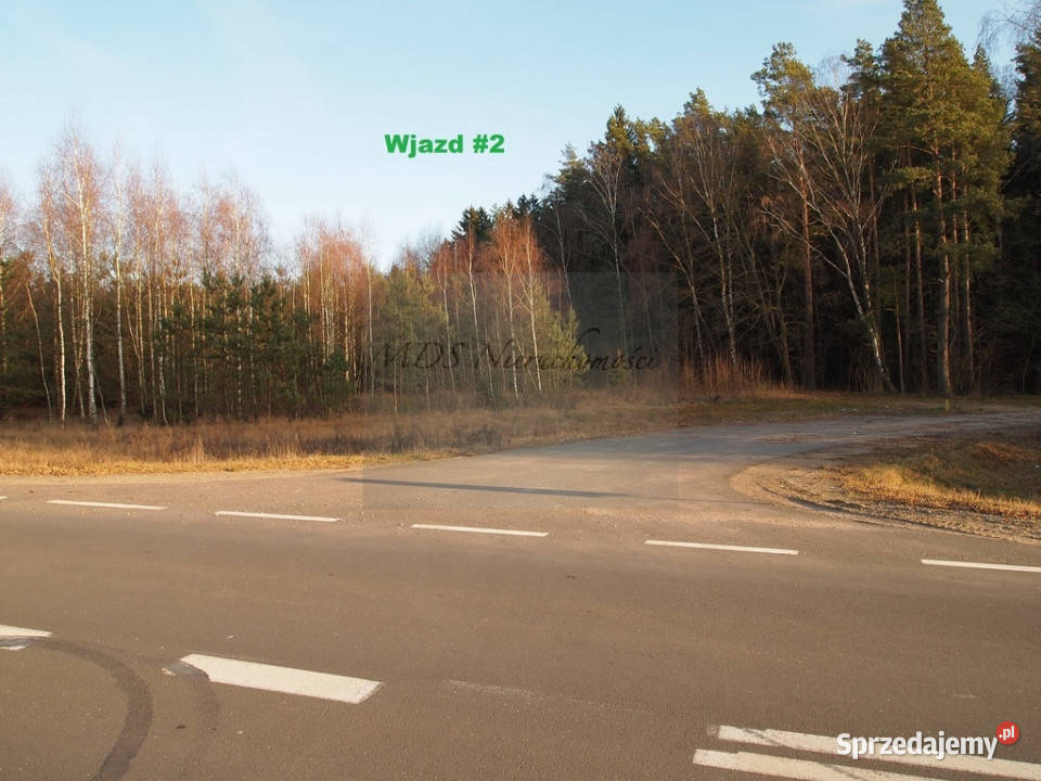 działka produkcja magazyny S 7 węzeł Powierż Górowo