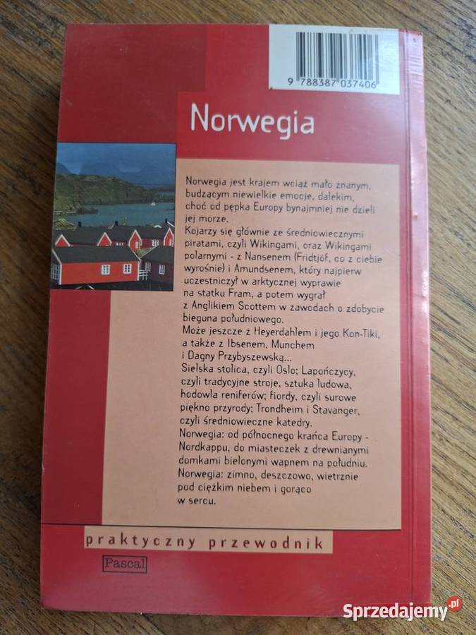 Norwegia praktyczny przewodnik Pascal ISBN 8387037400 Kraków