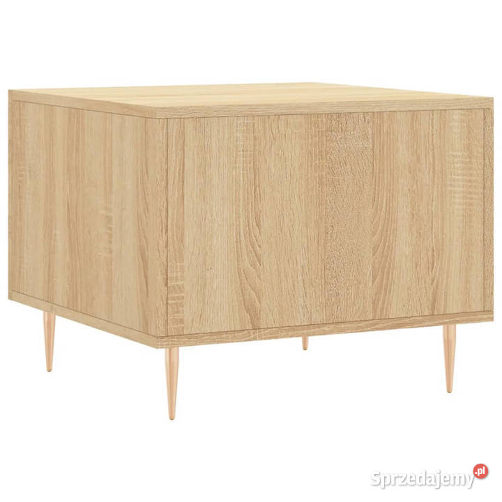 Stolik kawowy dąb sonoma 50x50x40 materiał Stoły Warszawa