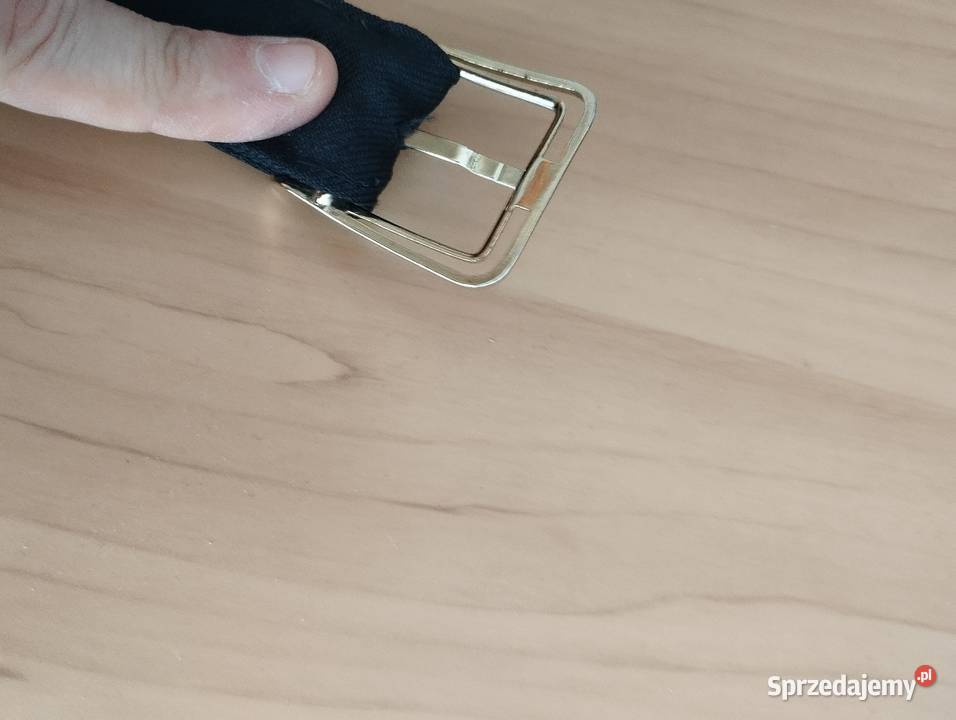 pasek damski czarny Poznań sprzedam