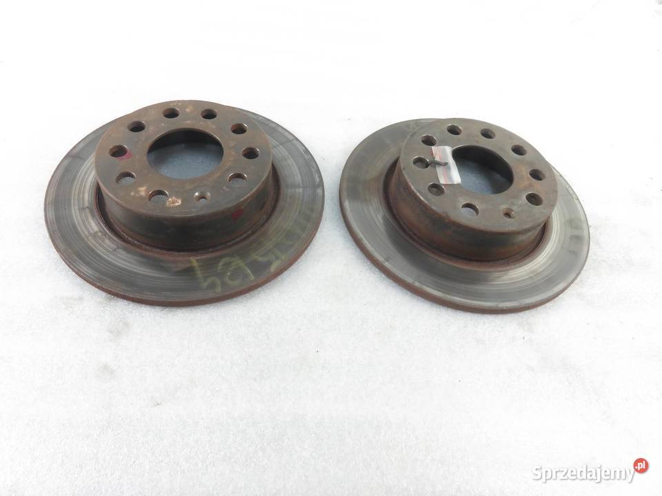 TARCZE HAMULCOWE TYŁ SEAT LEON II 19 TDI osobowe