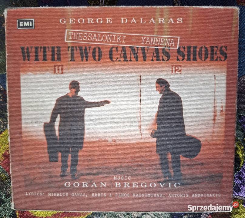 Goran Bregovic George Dalaras with two canvas Kraków