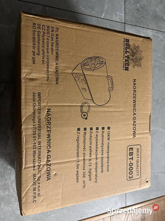 Nagrzewnica gazowa mazowieckie Warszawa sprzedam