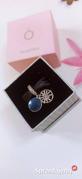 Zawieszka Migoczące fajerwerki PANDORA pudełko srebrne Warszawa