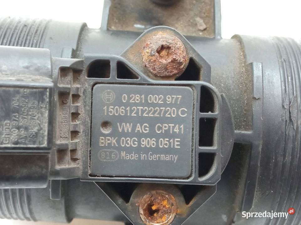 PRZEPŁYWOMIERZ 7E0145958A VW Volkswagen
