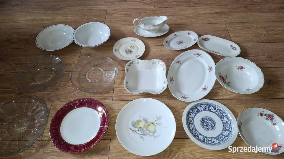 Szkło porcelana kryształy wazony zestawy duży Strzelce Opolskie