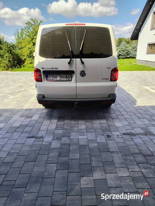 biały volkswagen t6 Rok produkcji 2017 Brzeziny