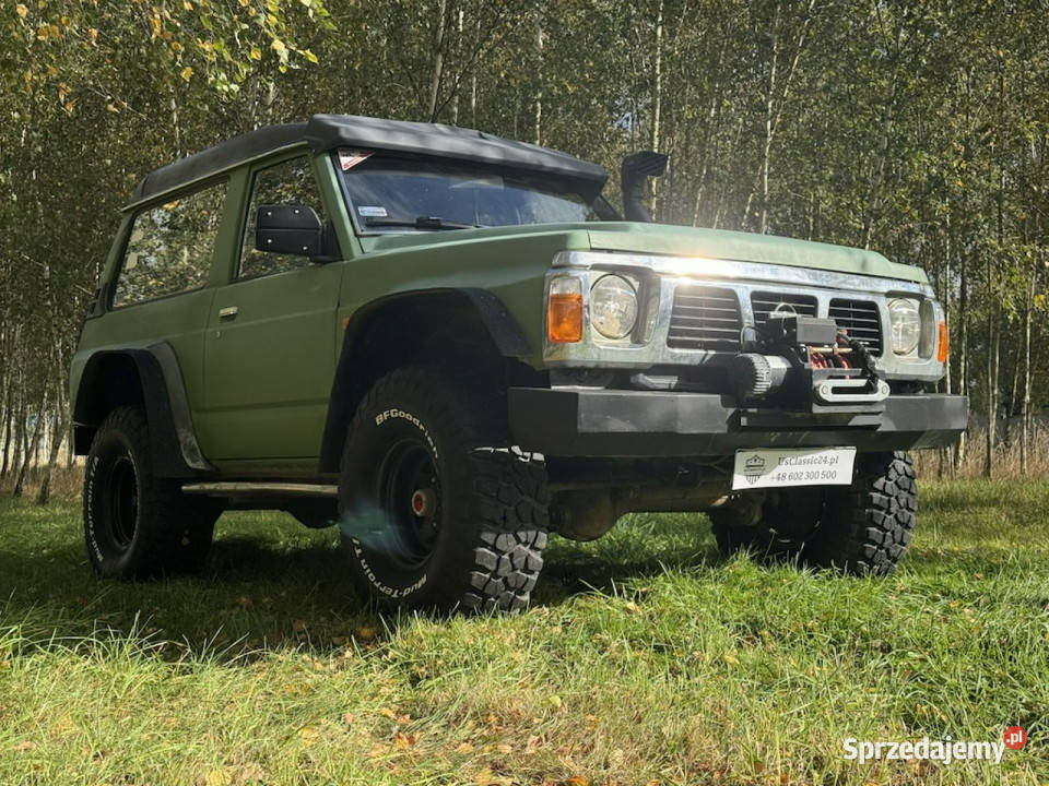 Nissan Patrol Nissan Patrol GR Y60 28 TD 1998 GR manualna Sulechów sprzedam