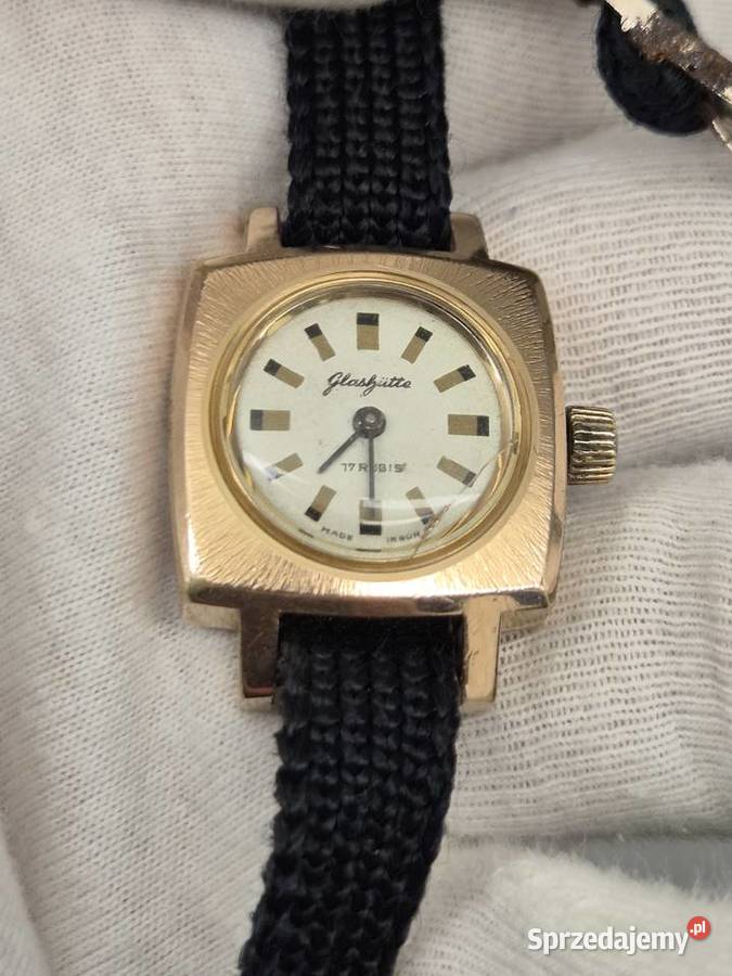 Damski zegarek Glashutte GDR Chorzów