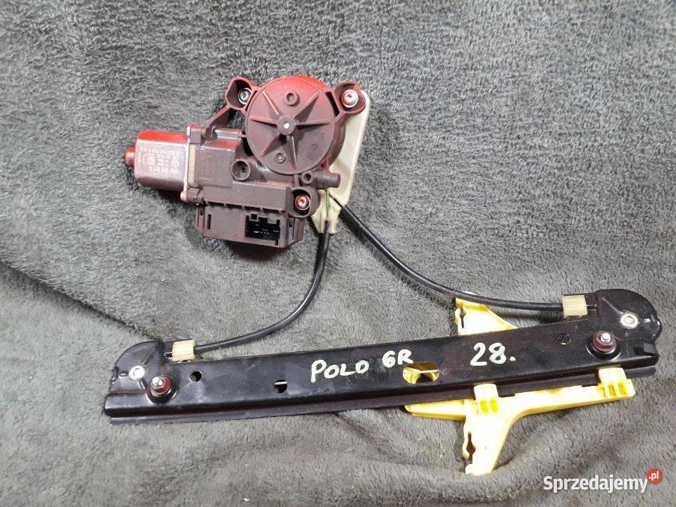 Mechanizm prowadnica szyby VW Polo 6R 6R0959811G Włoszczowa