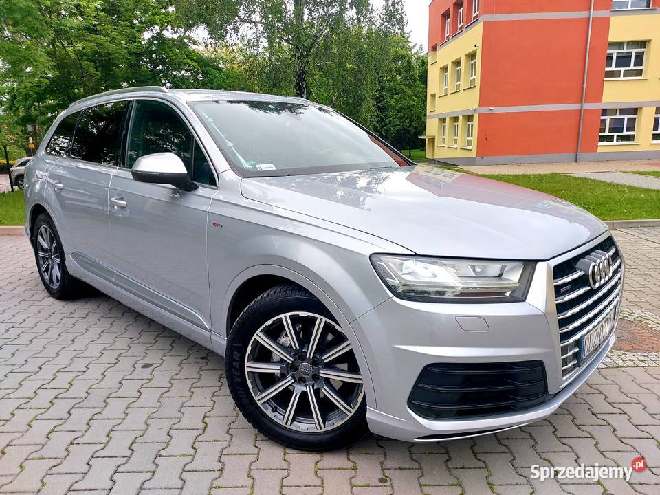 Audi Q7 S Line Quattro Salon Piękny Rejestracja Dzierżoniów sprzedam