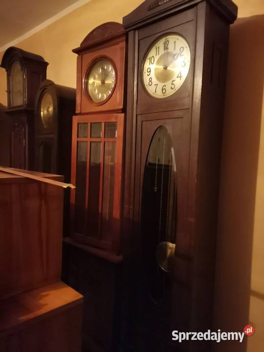 stary zegar stojacy podlogowy