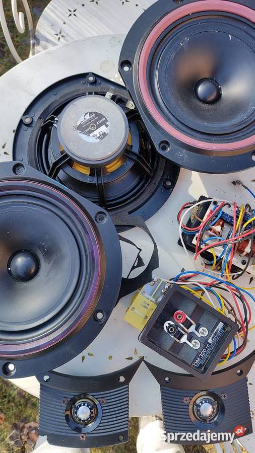 Bw dm 320 komplet głośników i zwrotnice Słuchawki i głośniki