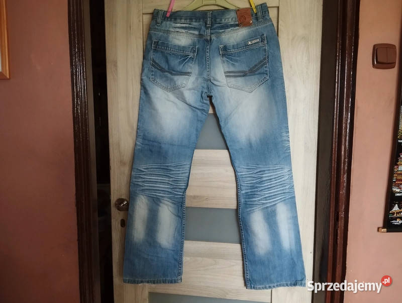 dżinsowe spodnier 33 niebieski mazowieckie Sochaczew