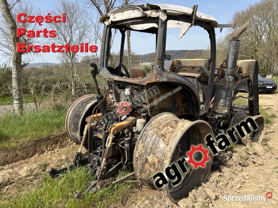 Fendt 724 Vario części skrzynia biegów most oś Byków