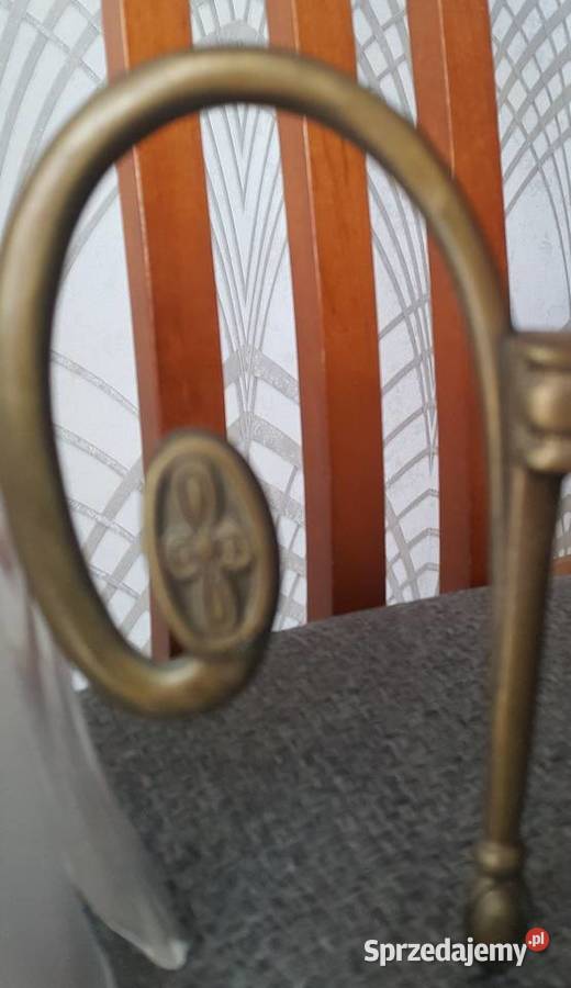 Żyrandol patynowany CAPRI klosze Oświetlenie mazowieckie Ząbki