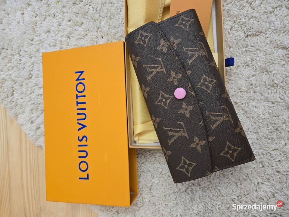 Portfel damski różowy Ząbki