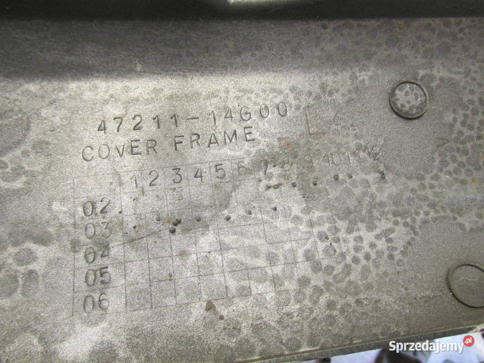 Sprzedam lewy boczek Suzuki Burgman sprzedam