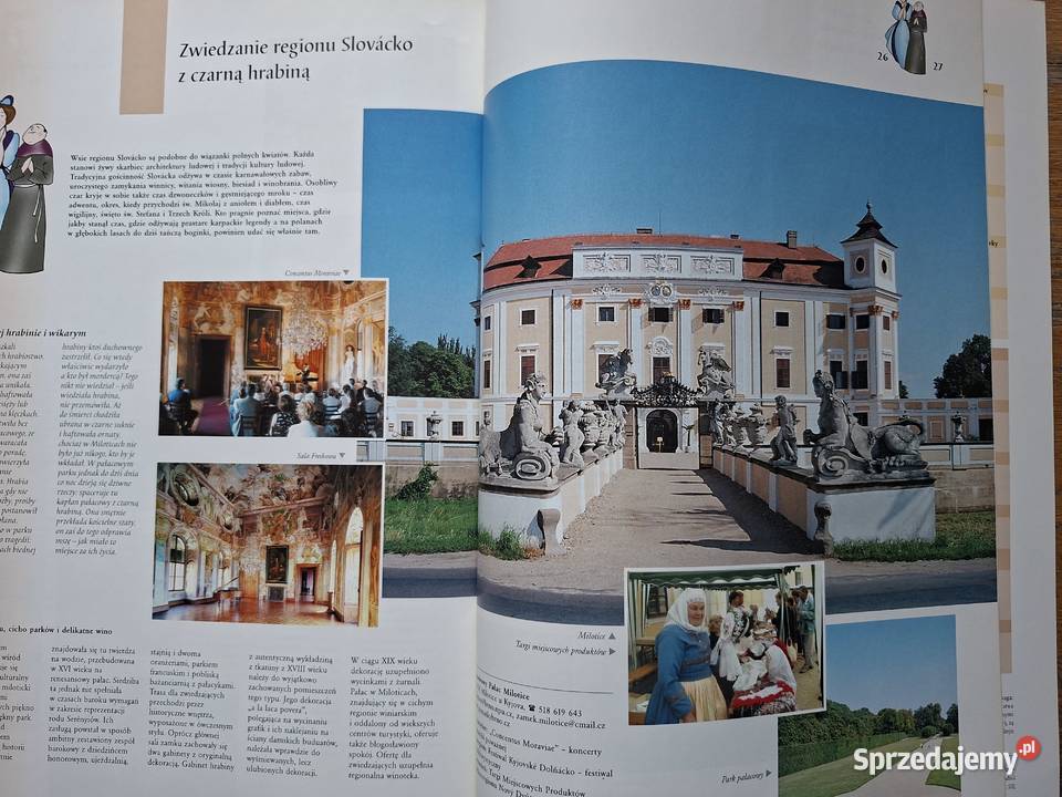 Zamki i Pałace Południowych Moraw Czechy Kraków