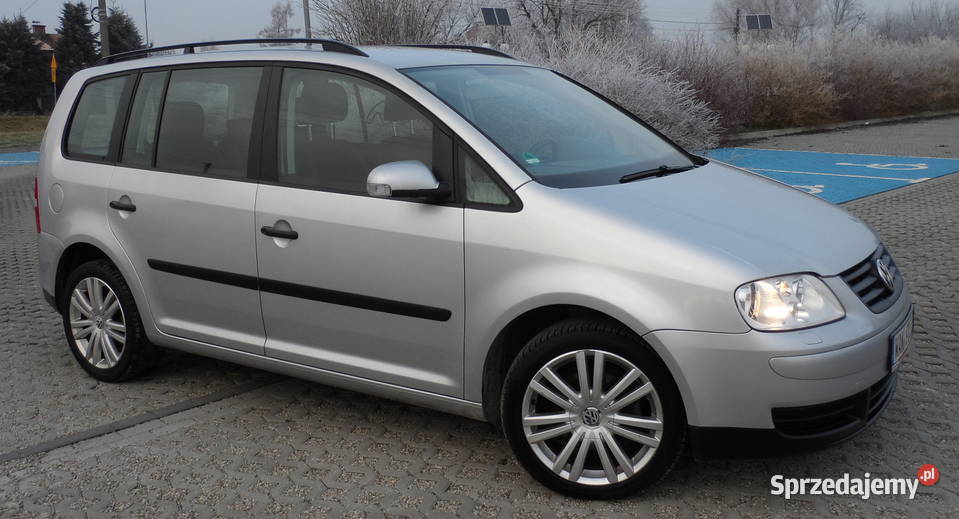 VOLKSWAGEN TOURAN 16102 MPiPrzebieg 143 4/5 małopolskie Nowe Brzesko