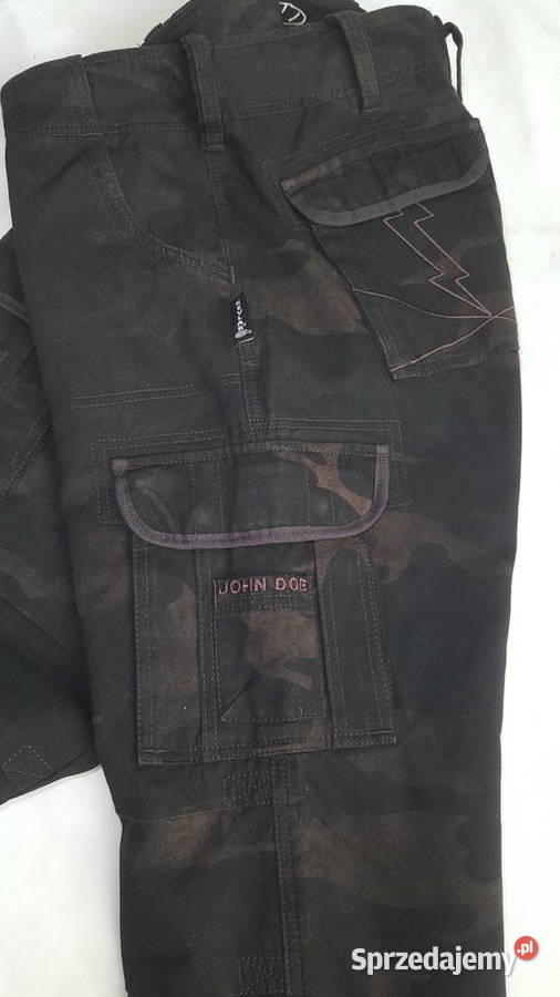 JOHN Doe Cargo Moro 3334 motocyklowe kevlar Kaski i odzież Rzeszów