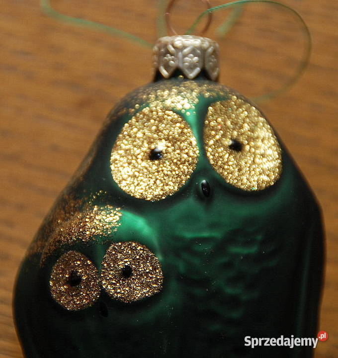 Bombka świąteczna Sowa leśna 10 mazowieckie Warszawa