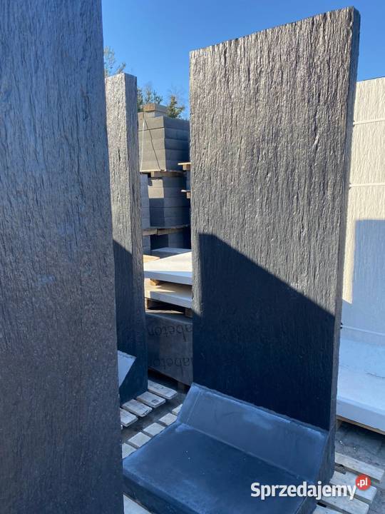 Elki l lki betonowe 21080 mur płot ogrodzenie Myślenice