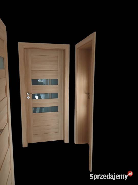 Drzwi płycinowe na RAMIE DREWNIANEJ wielkopolskie Czarnków