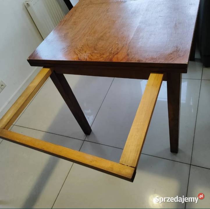 Stary rozkładany stół w stylu Art Dco mazowieckie Warszawa
