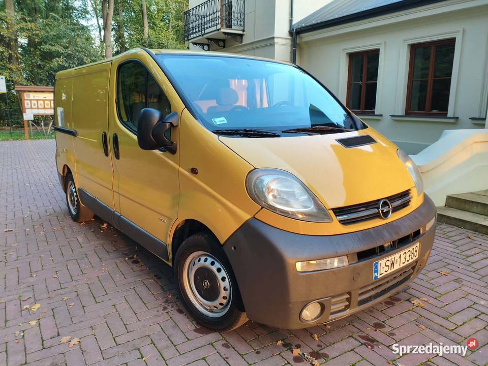 Opel Vivaro Trafic 19CDTI 100 6 bieg Klima Hak lubelskie Piaski