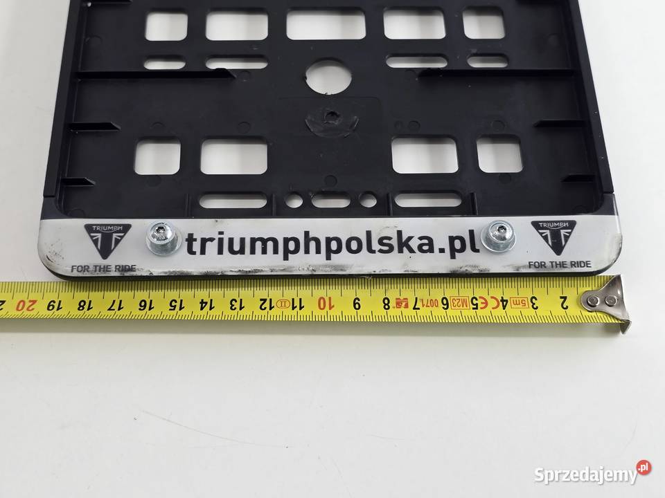 RAMKA TABLICY REJSTARCYJNEJ TRIUMPH SCRAMBLER