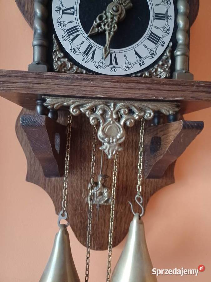 Piękny zegar duży Holender ścienny Poznań
