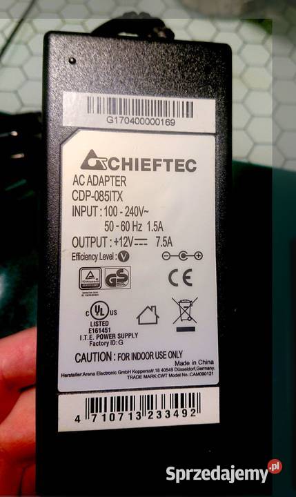 Obudowa ITX Chieftec IX01BOP Dokładka MK35DV Tarnów