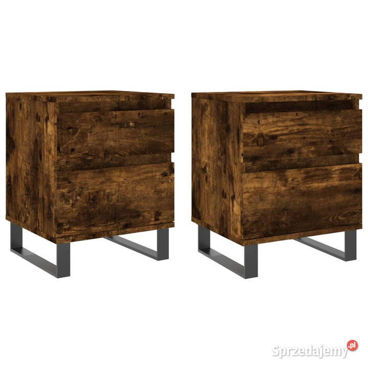 Szafki nocne 2 przydymiony dąb 40x35x50 WM830695 Warszawa sprzedam