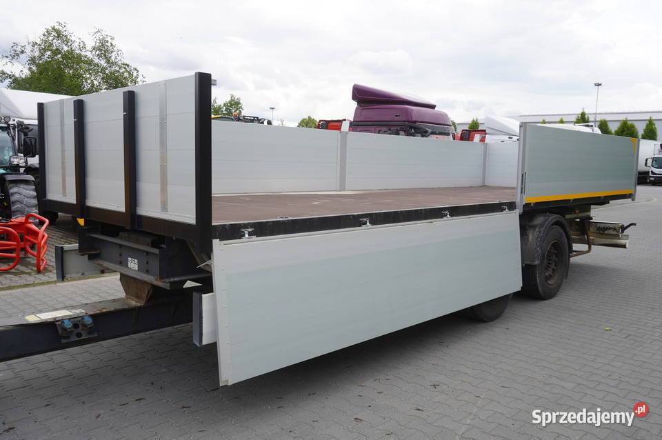 Przyczepa budowlana Krone Burtowa 18 palet NOWA sprzedam