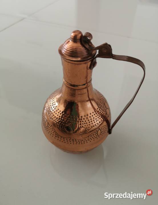 dzbanek miedziany vintage Albania kujawsko-pomorskie