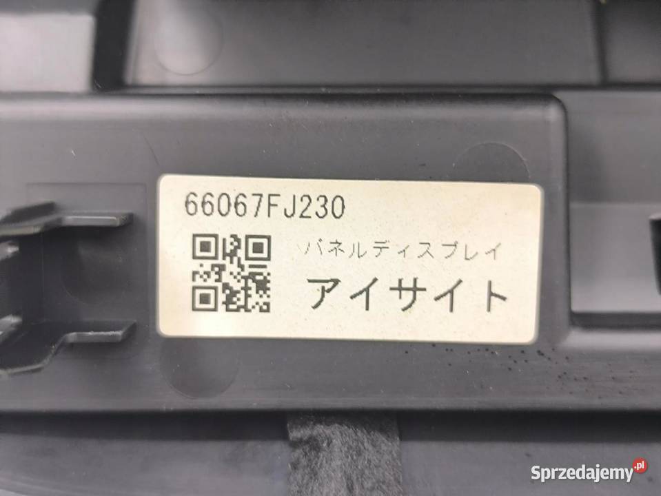 WYŚWIETLACZ EUROPA SUBARU FORESTER IV SJ 20 D