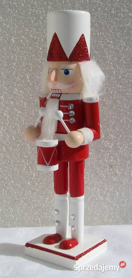 Dziadek do orzechów figurka drewniana PERKUSISTA