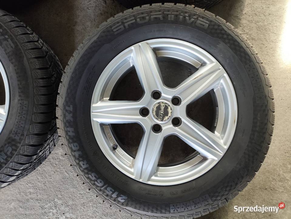 Koła zimowe alufelgi 16 5x108 nowe opony 21565 Gowarczów sprzedam