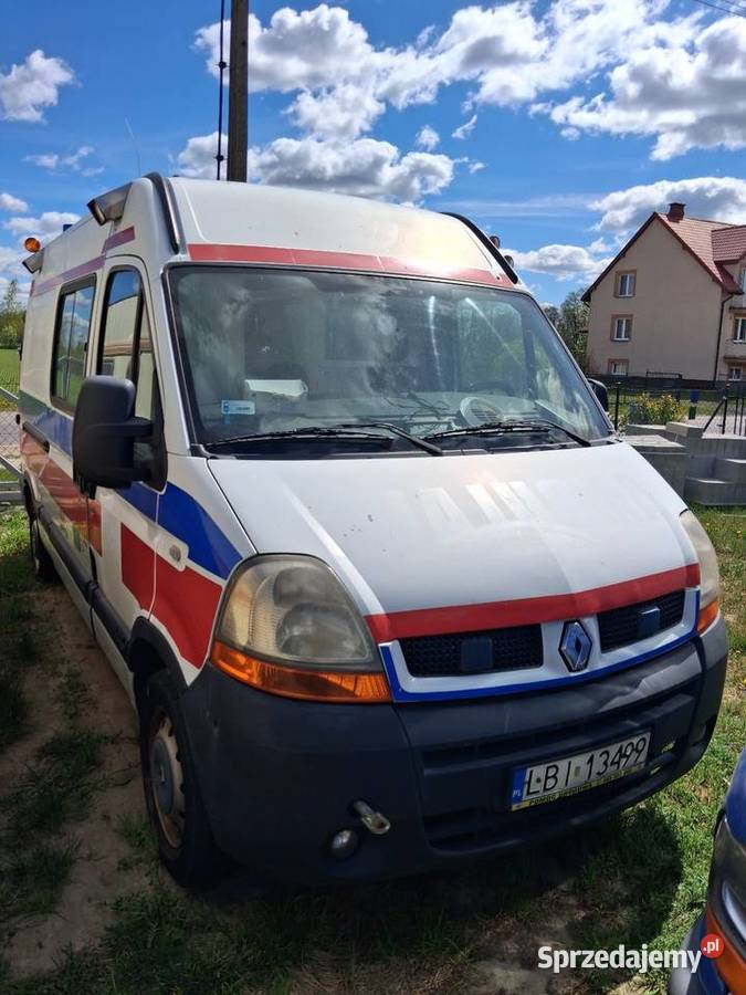 Master 25dci ambulans kampervan Master lubelskie Międzyrzec Podlaski