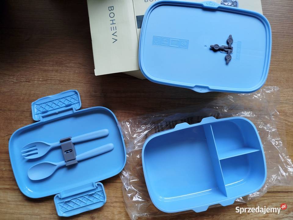 Pojemnik na sniadanie Lunch Box niebieski Ocean Oświęcim