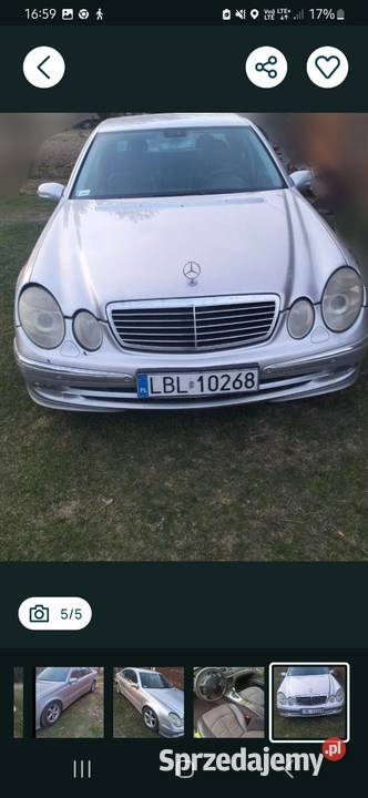 MercedesBenz W211 automatyczna