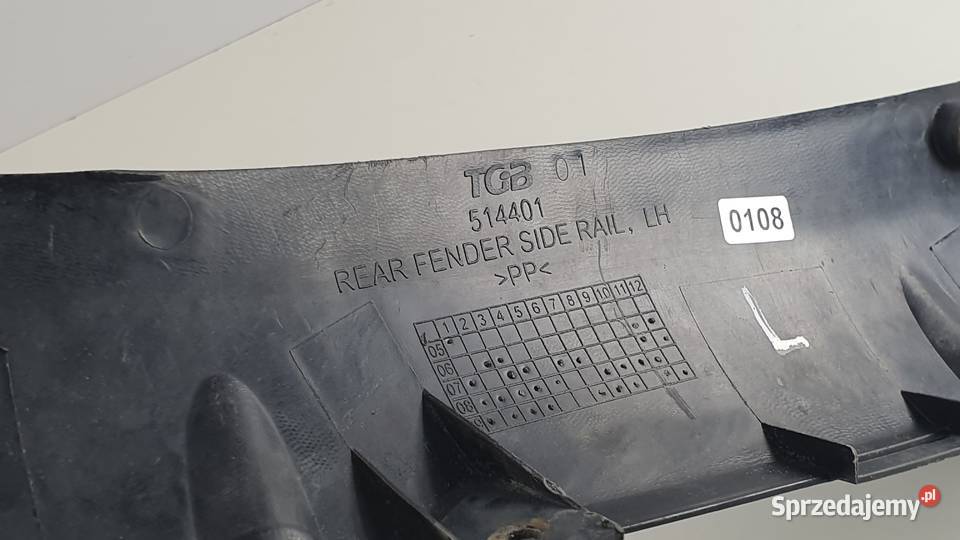 NADKOLE LEWE TYL BLOTNIK TGB BLADE 550 EFI Plastiki Części i akcesoria motocyklowe Janowice sprzedam