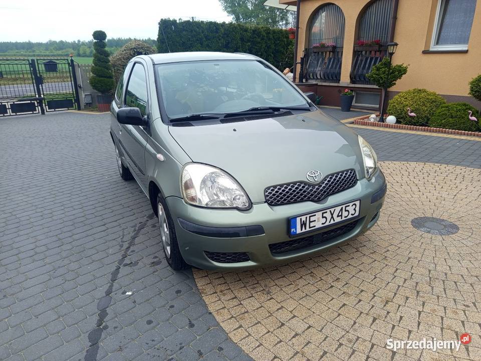 Toyota Yaris 10 2003r mazowieckie Stary Łajszczew