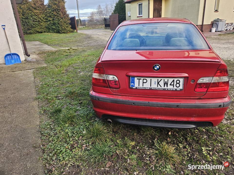 BMW e46 18 2005r M pakiet imola rot 2 Pińczów