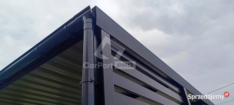 CarPort PREMIUM wiata samochodowa 6x6 antracyt 444zł/m2 Katowice