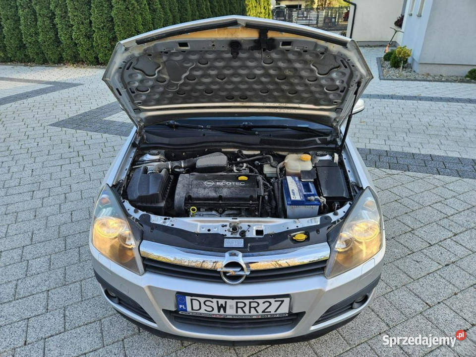 Opel Astra 16 105 klima elektryka zadbany H Strzegom