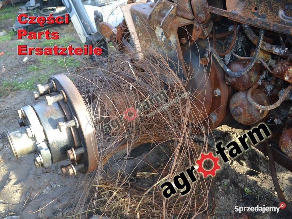 Case MXM 175 części silnik skrzynia biegów oś dolnośląskie Byków sprzedam