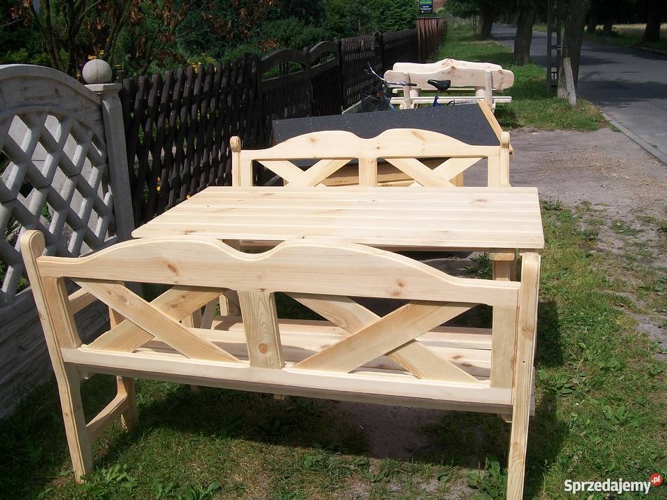 Meble ogrodowe Woźniki